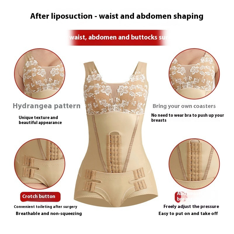 Belly Contracting Pressure Corset Wear-free Bra