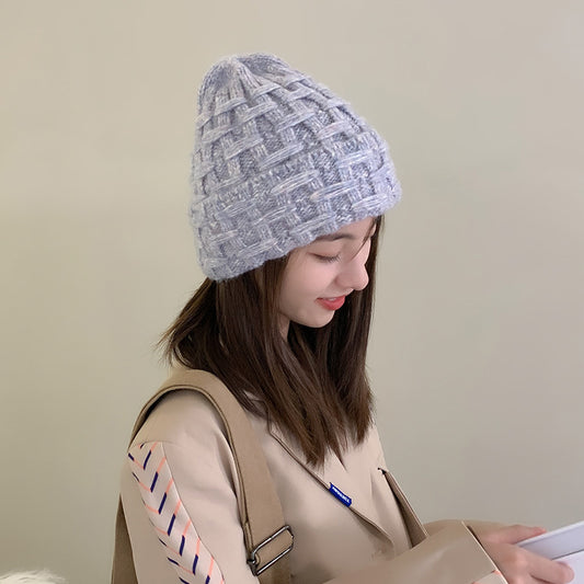 Women's Japanese Cute Warm Knitted Woolen Hat
