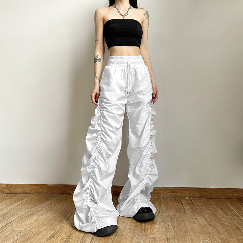 Fashion Street Shoot High Waist Casual Pants