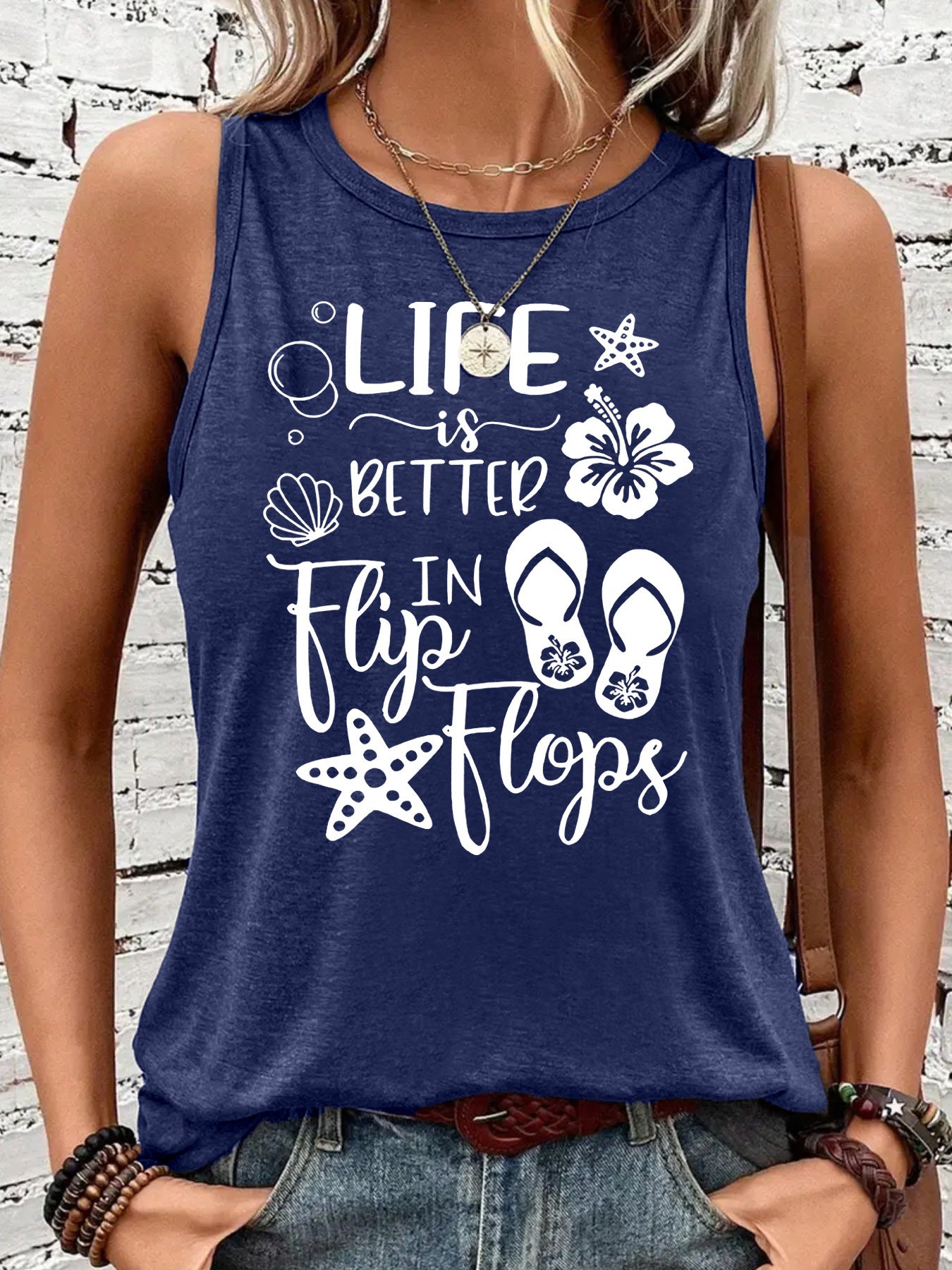 Sleeveless Camisole Or Tank Top