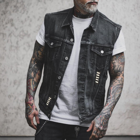 Men's Slim Jacket Frock Vest