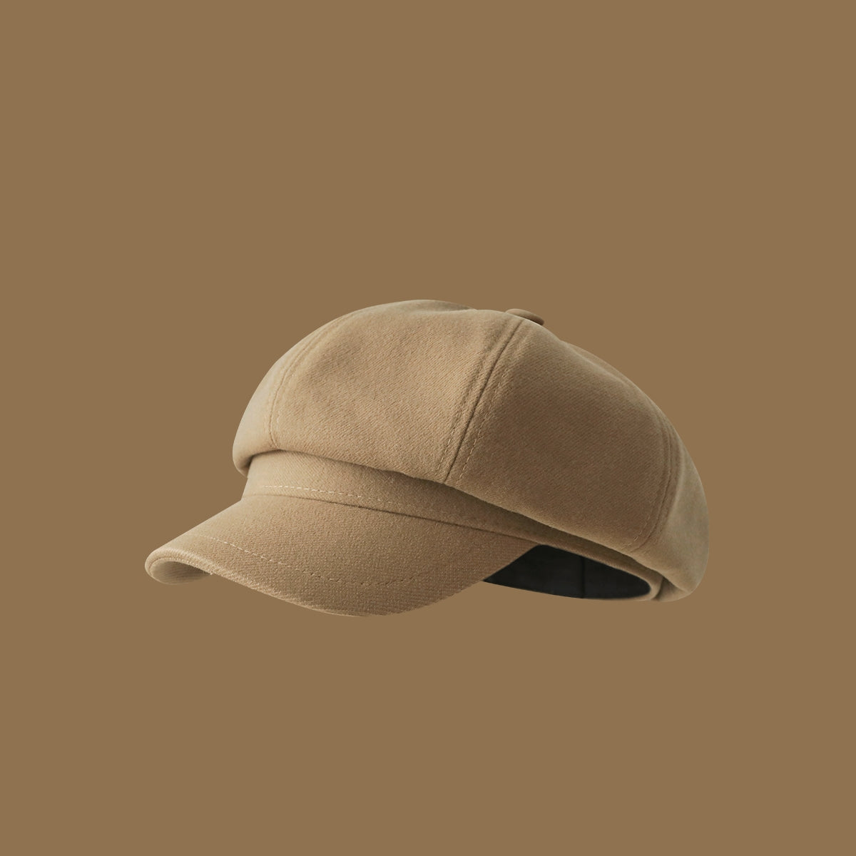 Beret Girls' Korean-style Versatile Face-looking Octagonal Cap Artistic Retro Newsboy Cap Japanese Painter Hat