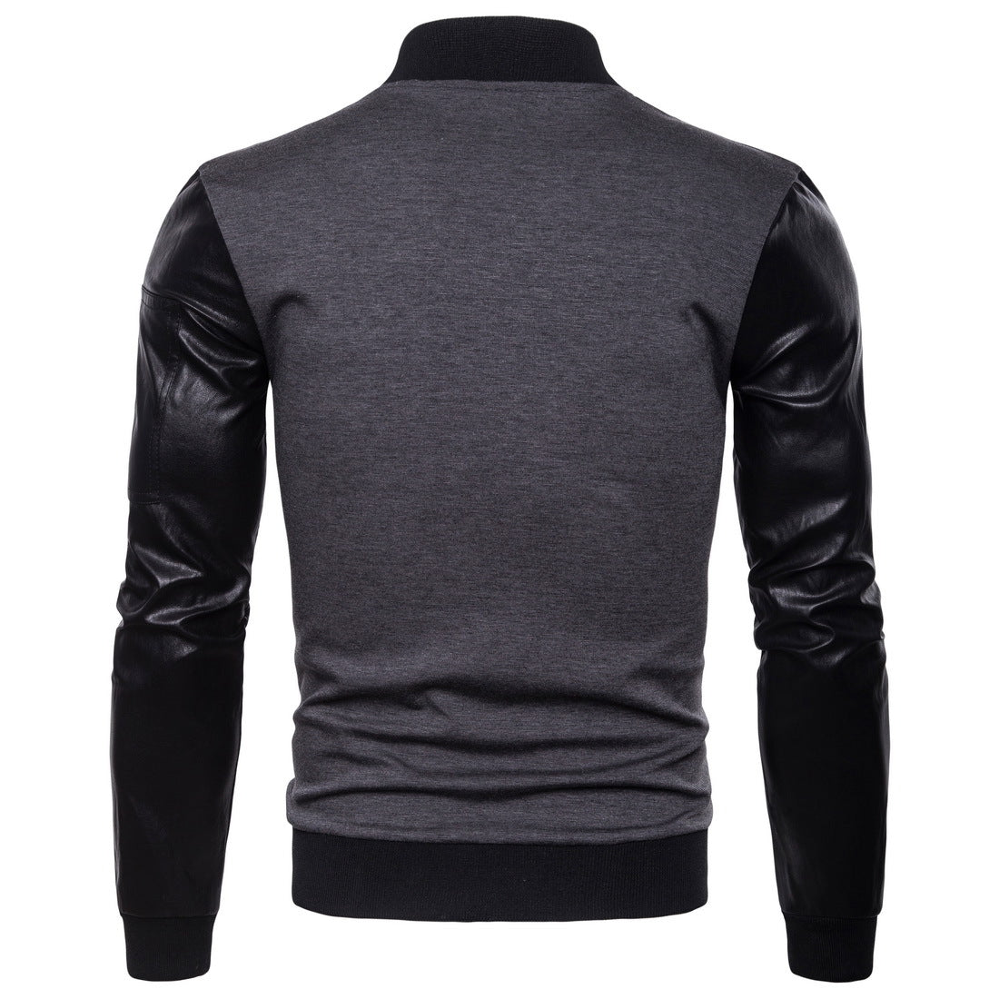 British Temperament Men Stand Up Collar Jacket