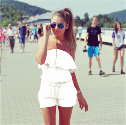 Women's Polyester Jumpsuit Loose