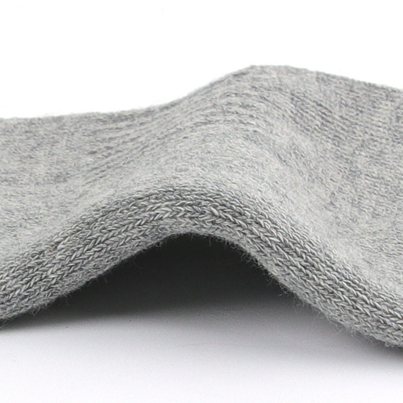 Men's Cotton Socks Mid-calf Sweat-absorbent Quick-drying