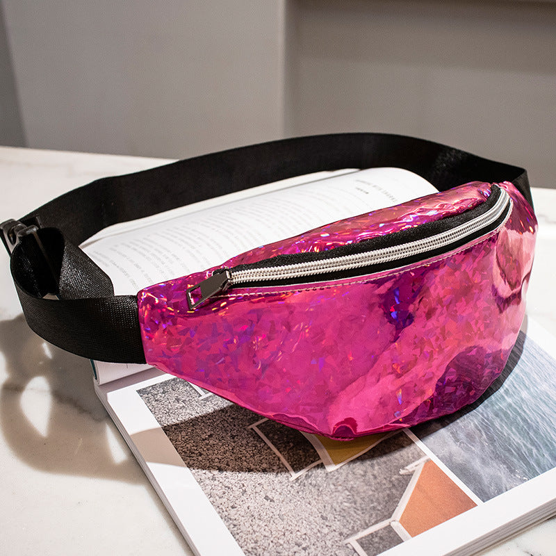 Women's laser crossbody bag
