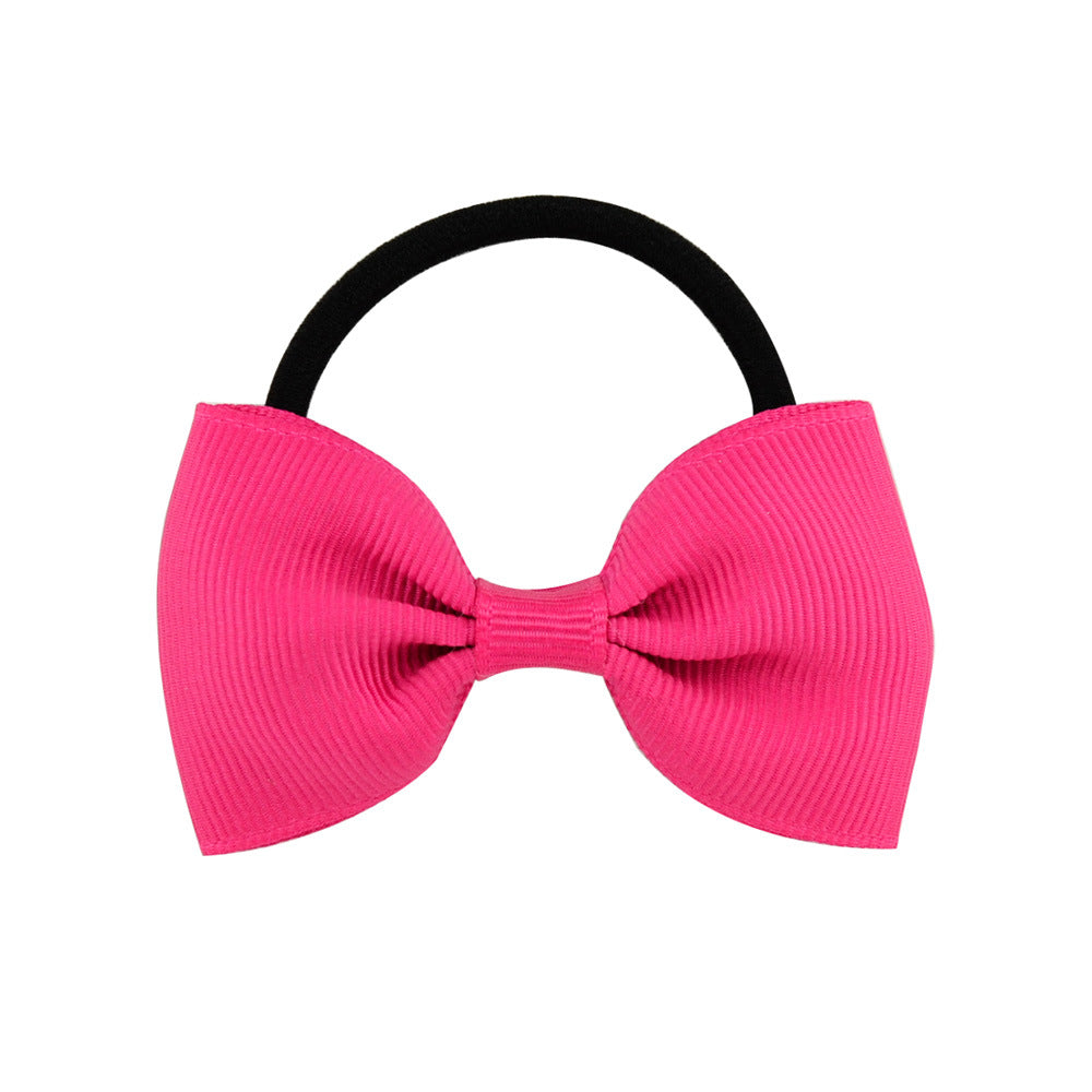 Children's bow hair circle