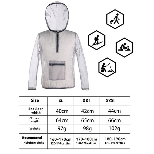Rayman Jungle Run Breathable Insect-proof Jacket