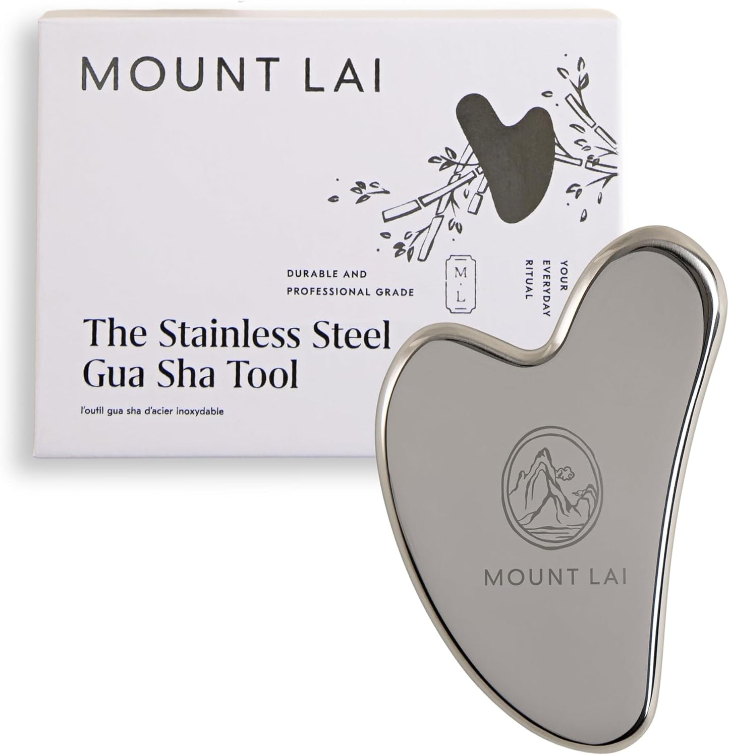 Jade Gua Sha Facial Tool – the Stone of Eternal Youth – 100% Genuine Jade Stone Face Sculpting Tool for Lymphatic Drainage, Puffiness Reduction & Timeless Radiance
