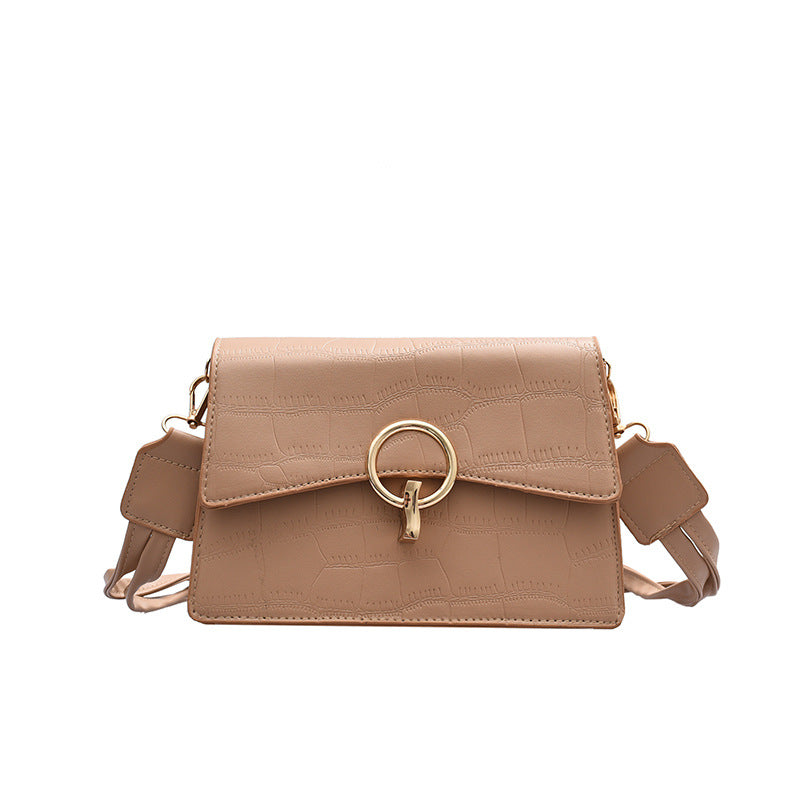 Women's New Trendy Stone Pattern All-match Fashion Diagonal Bag