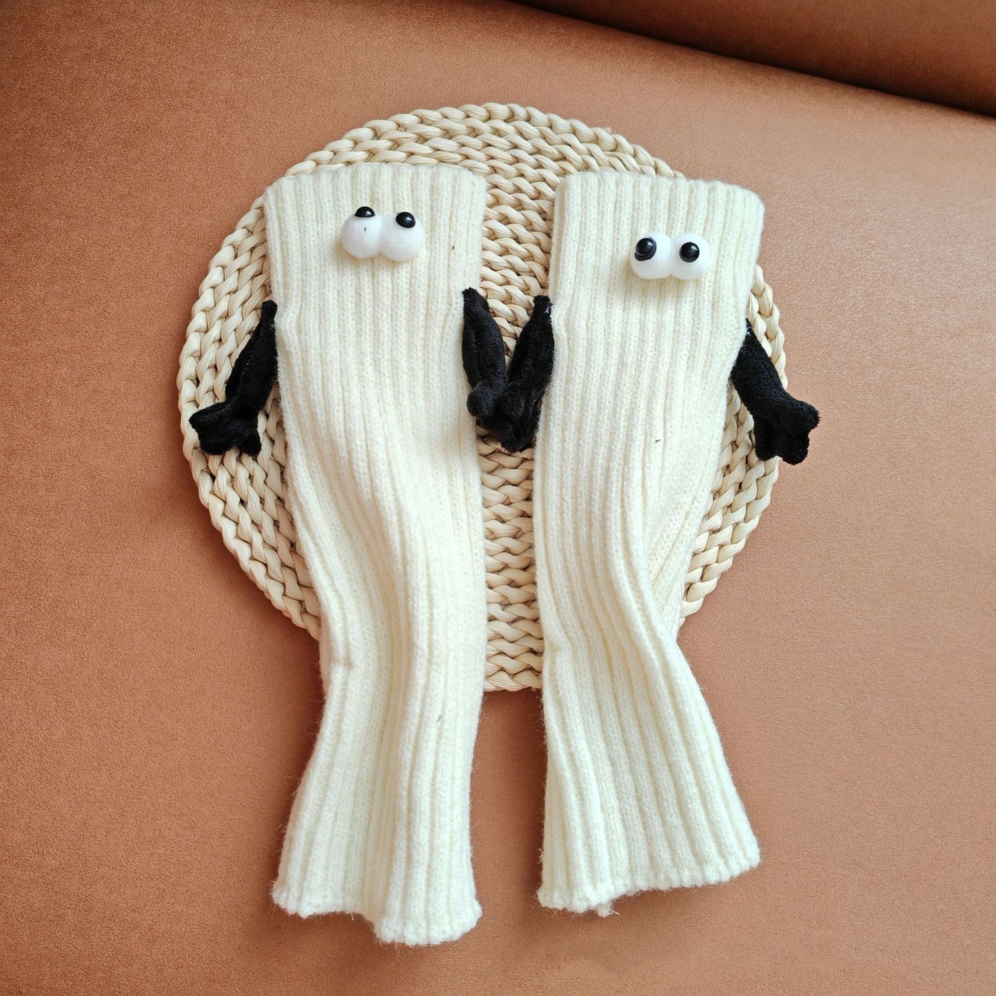 Couple Magnetic Handle Cute Pull Foot Foot Sock