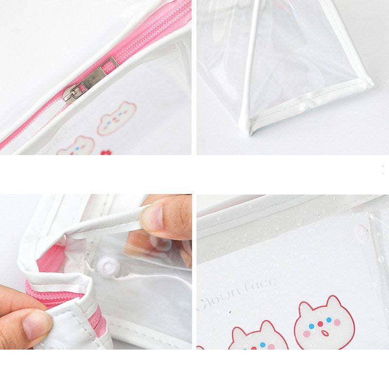 Girl simple Japanese pencil bag