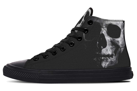 Printed Couple High-top Canvas Shoes