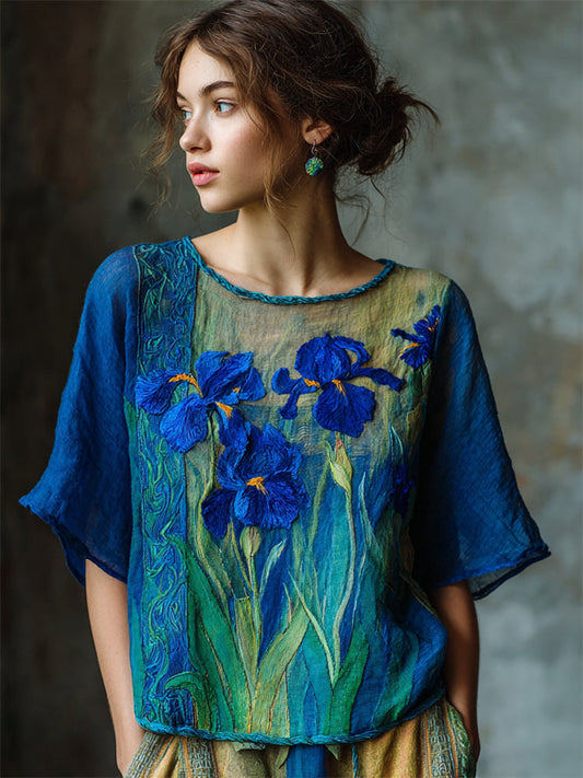 Women's Crew-neck Short-sleeve Top