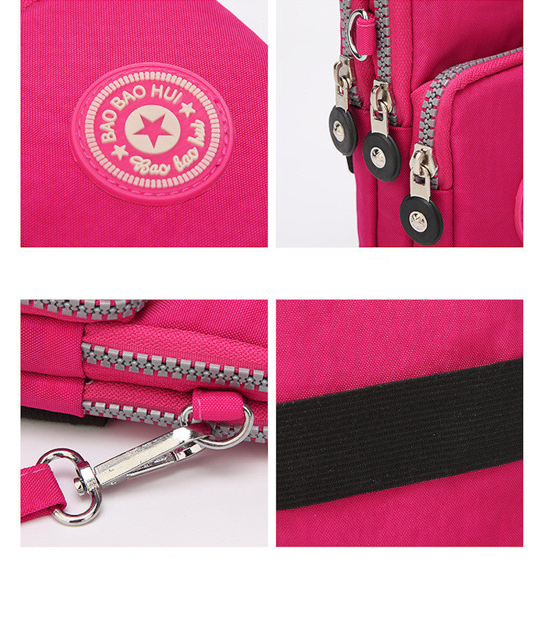 Crossbody Taske, Halsrem, Håndled, Møntpung, Mini Taske