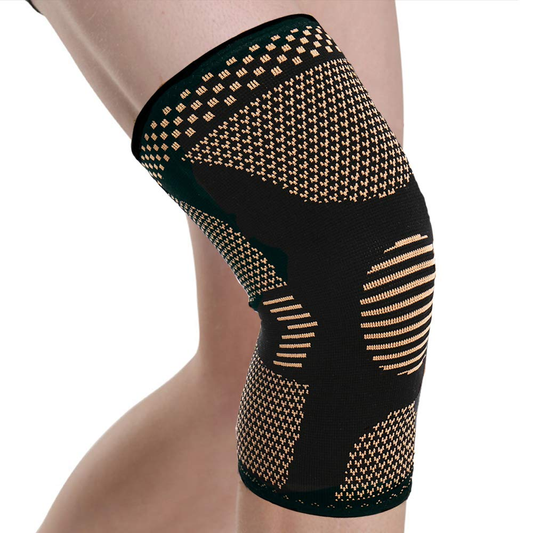 Sports Kneepad Silicone Spring Bar Support Protector