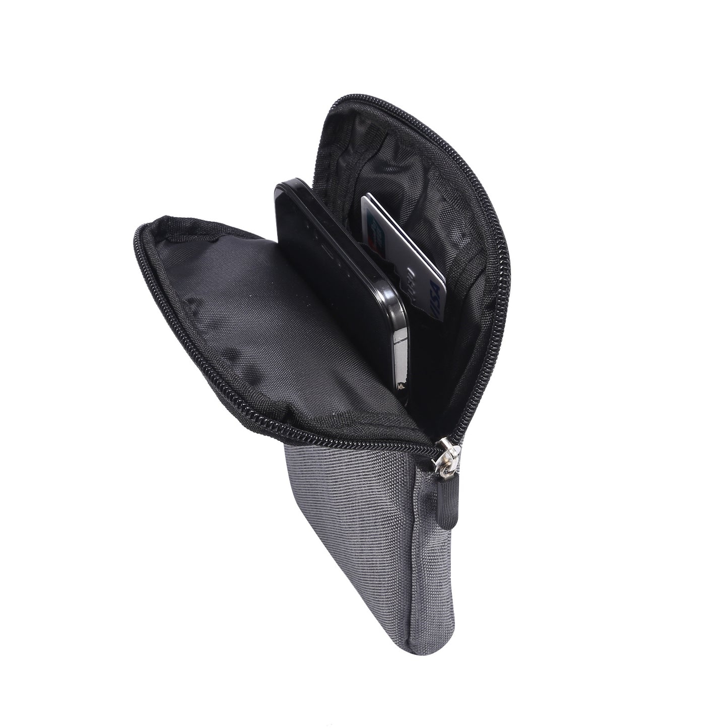 Solid Color Portable Universal Diagonal Cross Waist Bag