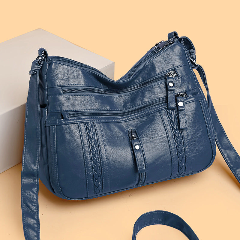 Leather Shoulder Messenger Bag Fashion All-match