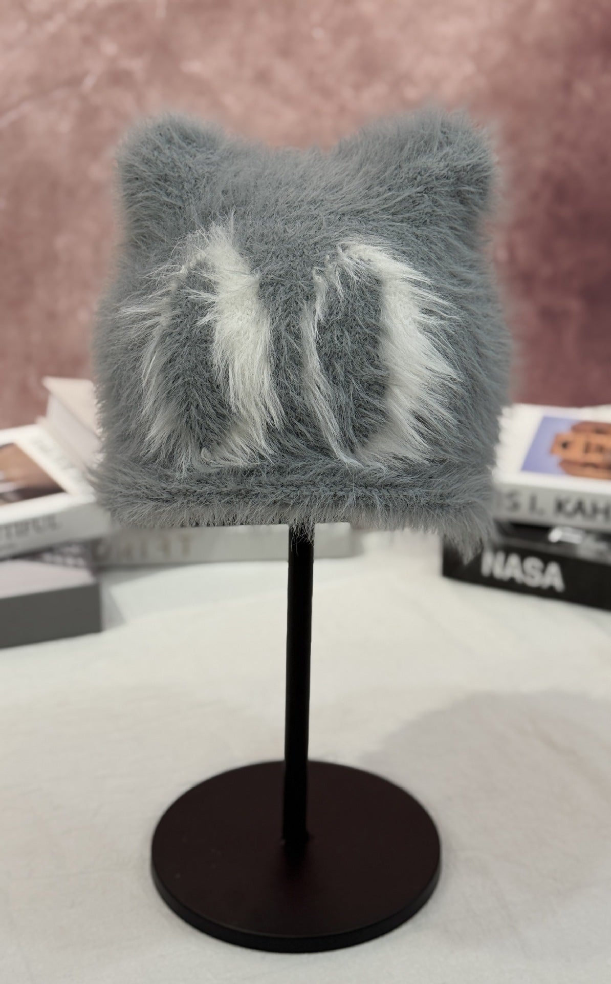 Personalized Anti-Mink Oversized Beanie For FallWinter Knitted Hat