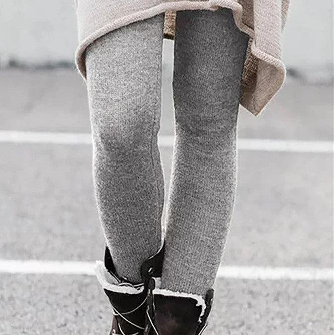 Fashion Brushed Printing Slim Trousers Versatile