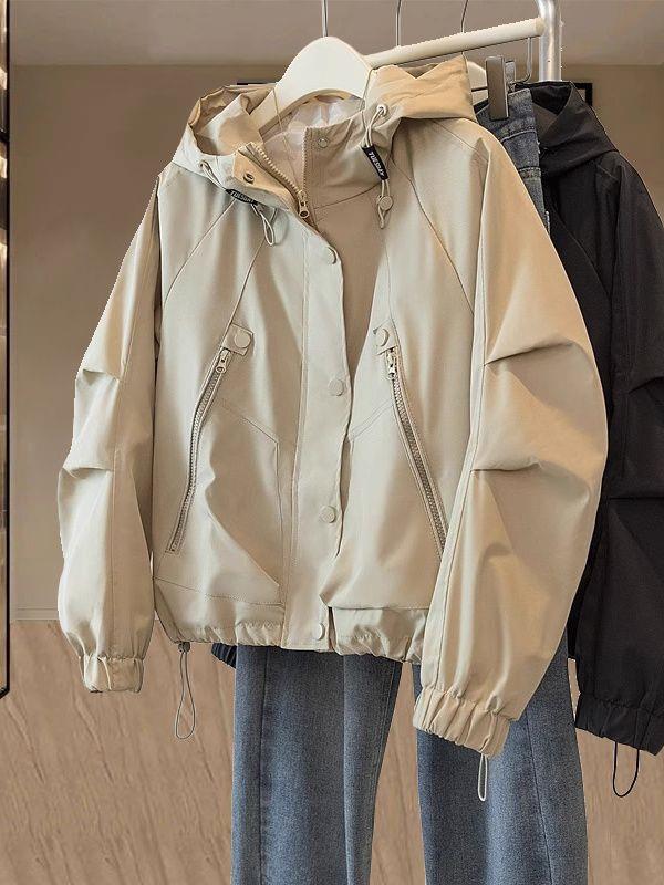 Loose Windproof Jacket Baseball Uniform For Women