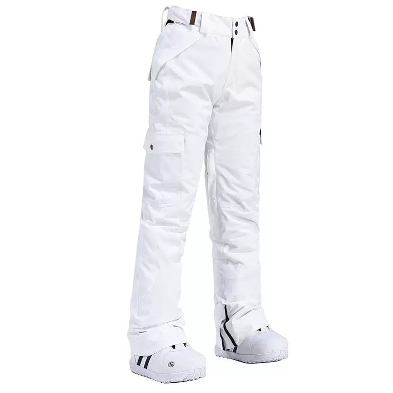 Winter Outdoor New Veneer Double-board Snow Pants