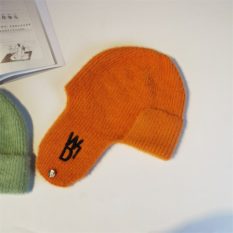 Women's Warm Outdoor Cycling Knitted Wool Hat
