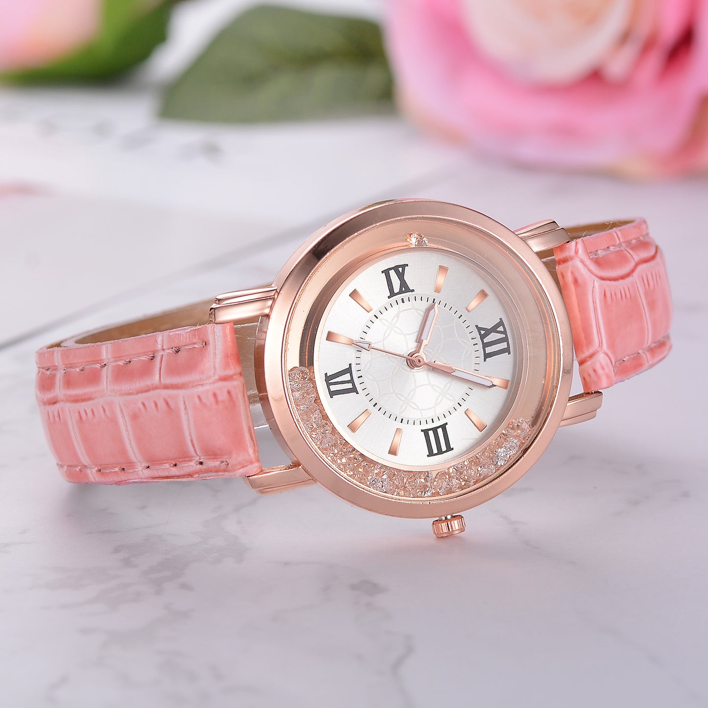 Women's Rhinestone Ball Watch