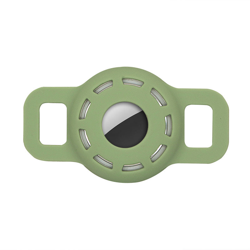 Protective Sleeve Pet Anti-lost Drop Dog And Cat Collar Tracker Positioning Keychain Silicone Shell