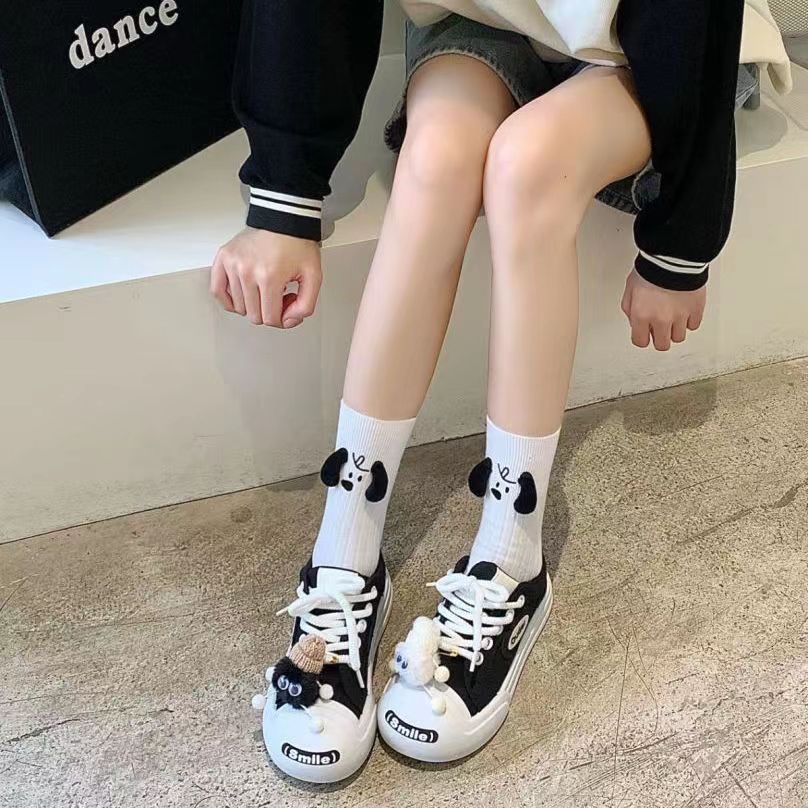 Women's Fashion Three-dimensional All-match Doll Socks