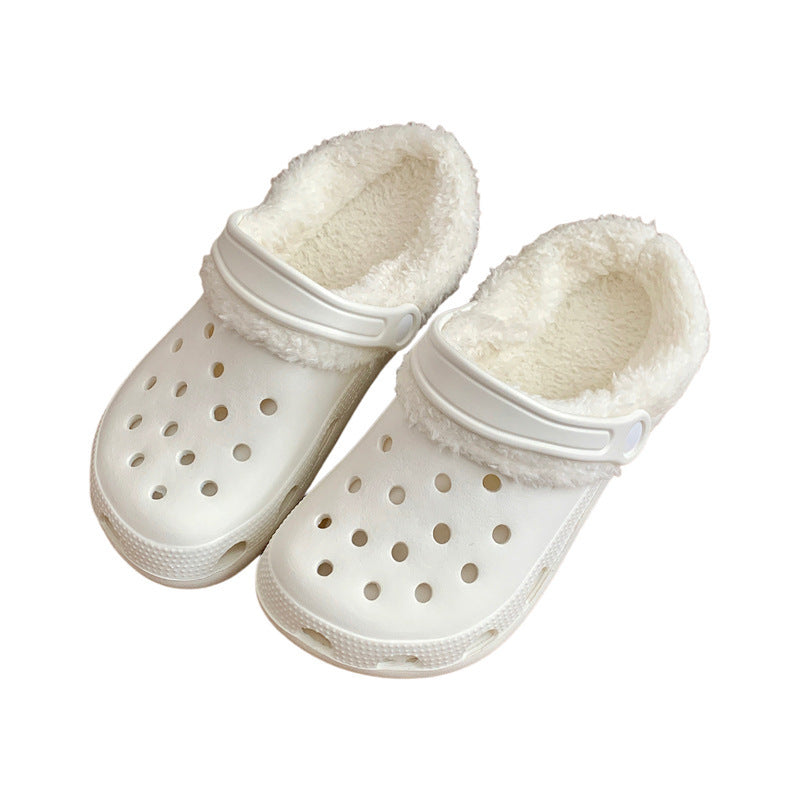 Fleece-lined Insulated Shoe Covers That Are Detachable