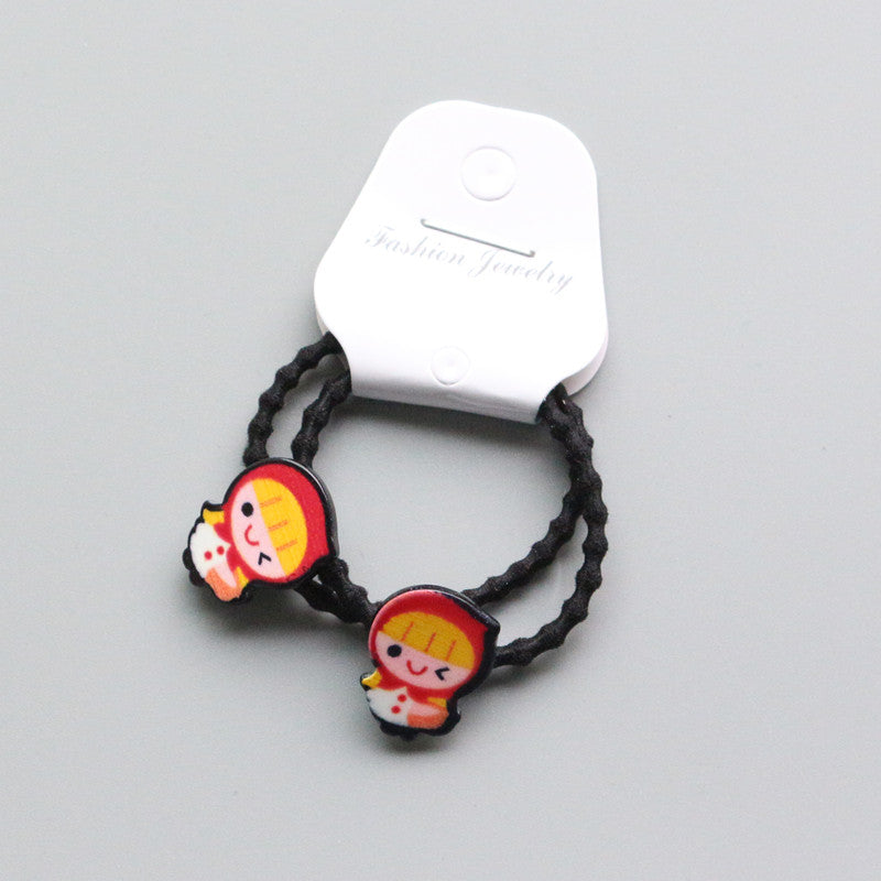 Cute cartoon resin headdress