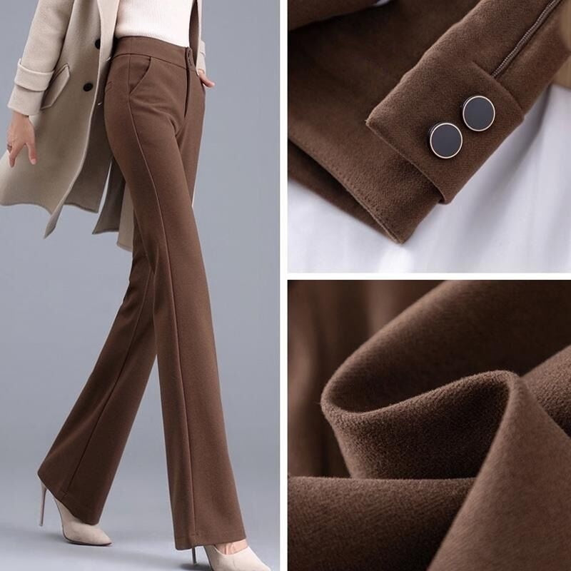 Weila Woolen Pants Women's Autumn And Winter Suit Pants