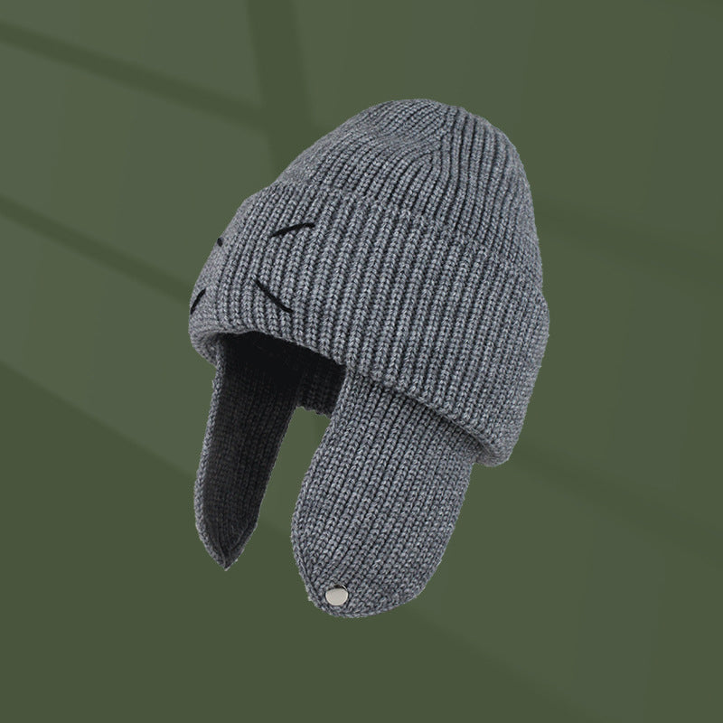 Women's Cycling Cold And Windproof Ear Protection Knitted Hat