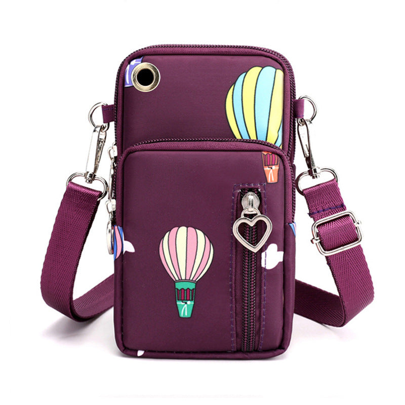 Dame Mode Afslappet Ensfarvet Crossbody Taske