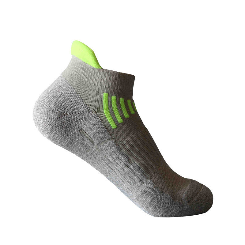 Towel Bottom Socks Anti-friction Color Matching Mesh Breathable Running