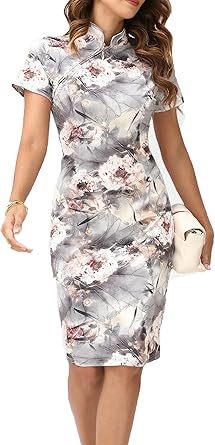 Women's Stylish Minimalist Vintage Design Womens Dress