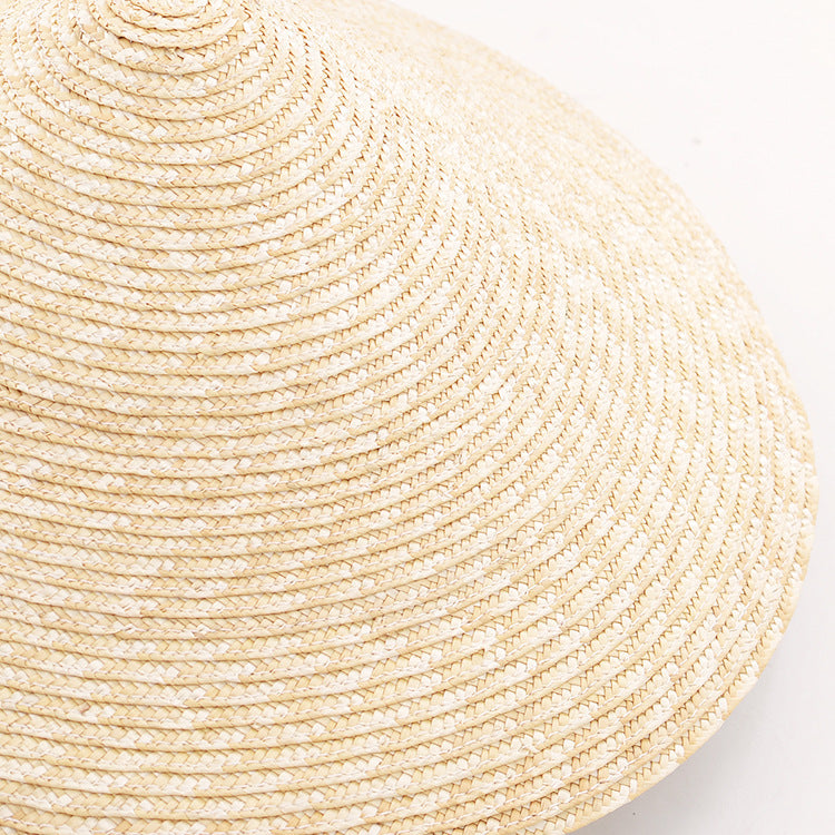 Summer Straw Hat With Straw