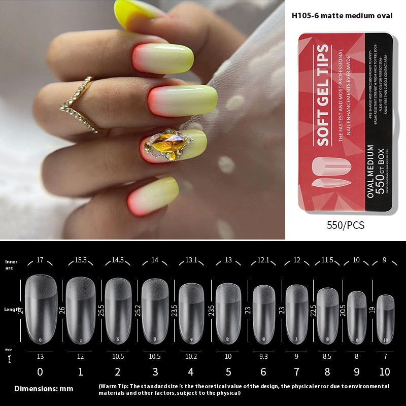 Porcelain White Box Nail Polish Ultra-thin And Scratch Free Matte