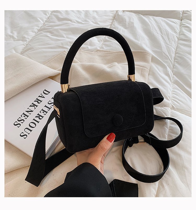 Women's New Popular Frosted One-shoulder Messenger Handbag