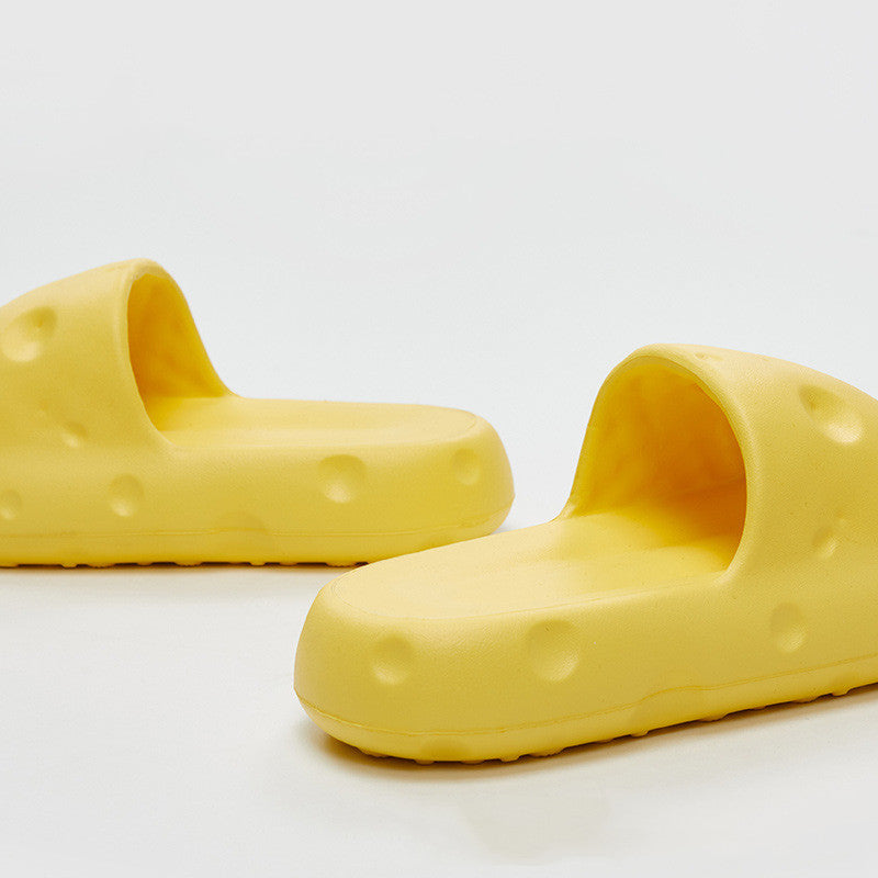 Home Fashion Bathroom Non-slip Breathable Slippers