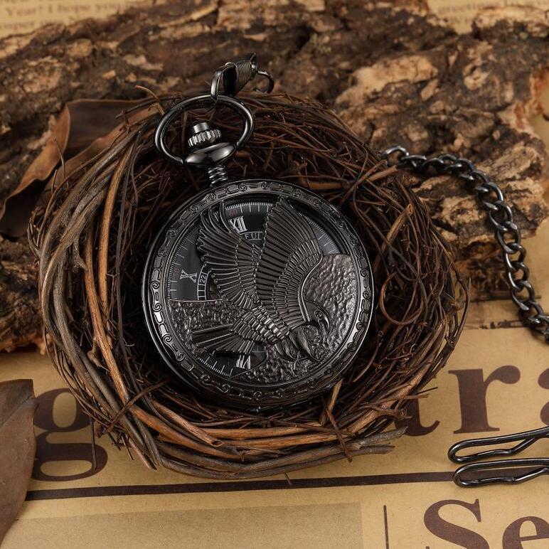 Retro Classic Embossed Hollow-Out Automatic Mechanical Watch