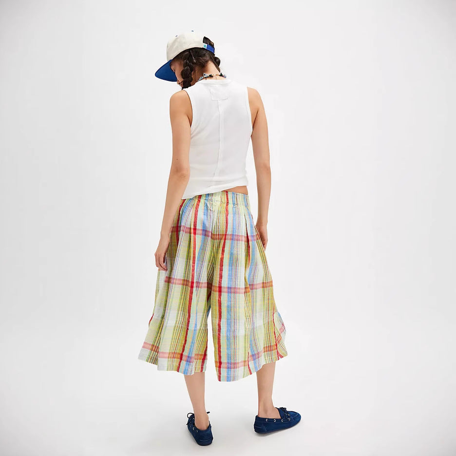 Comfortable, Casual Multicolor Striped Womens Lounge Pants