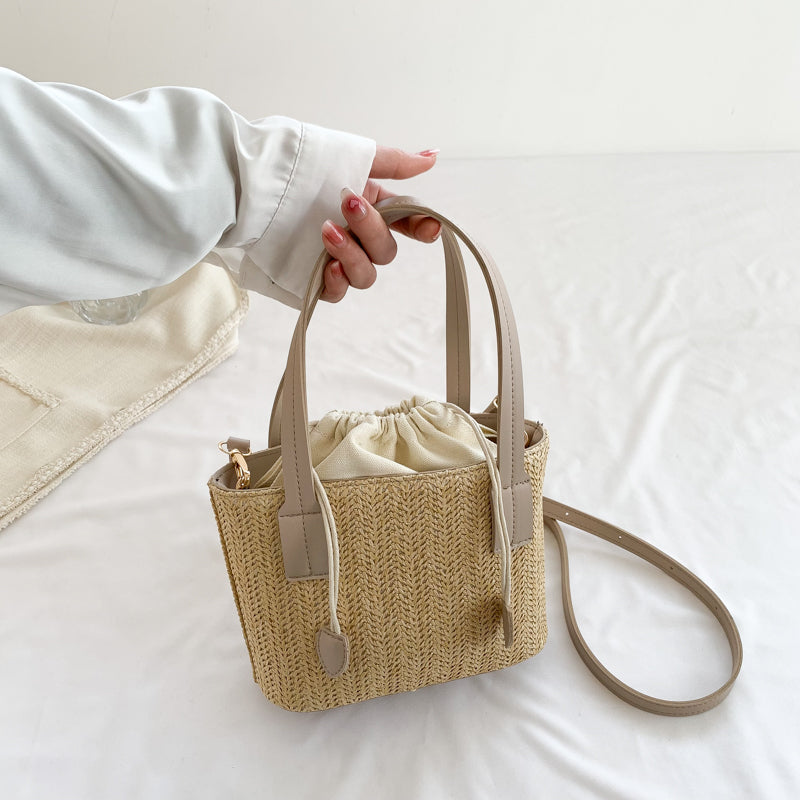 French Fashion Leisure Vacation Straw Woven Bag
