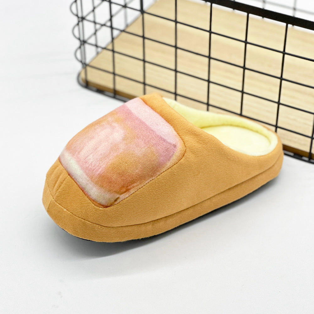 Cute Plush Doll Home Women's Slippers