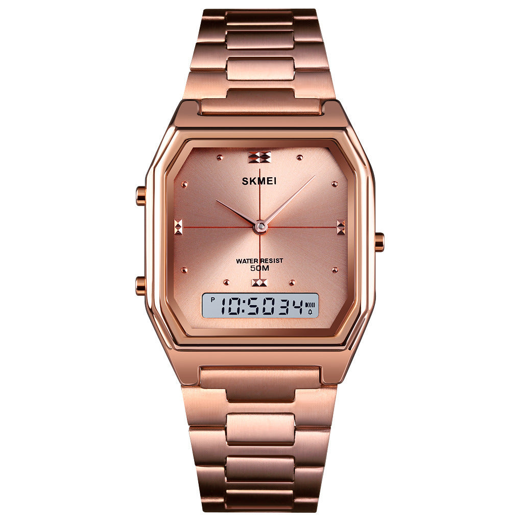 Mens Multifunctional Sports Waterproof Alarm Electronic Watch