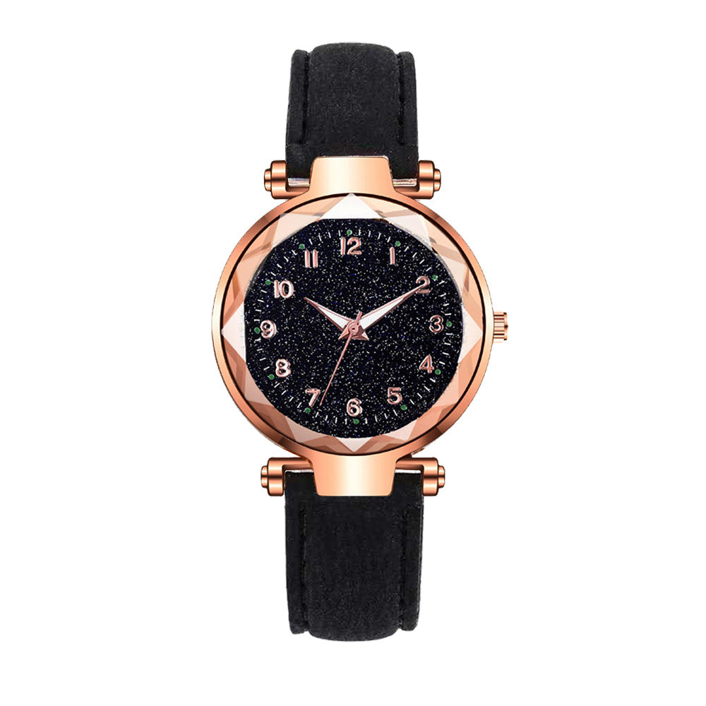 Fashion Starry Sky Trend Casual Student Watch