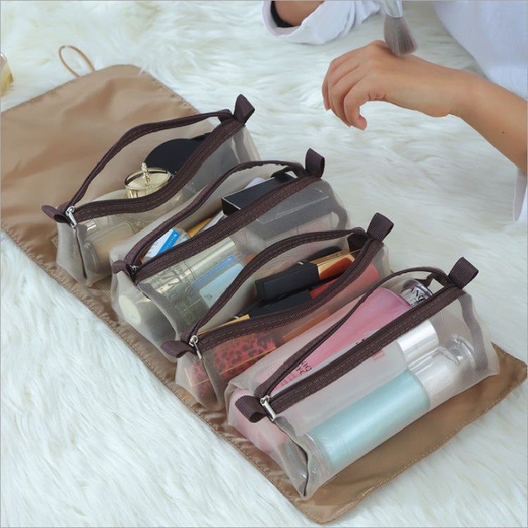 Cosmetic Bag Foldable Travel Bag  4pcs