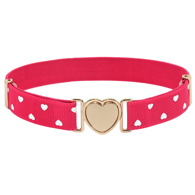 Decoration Down Jacket Belt Elastic