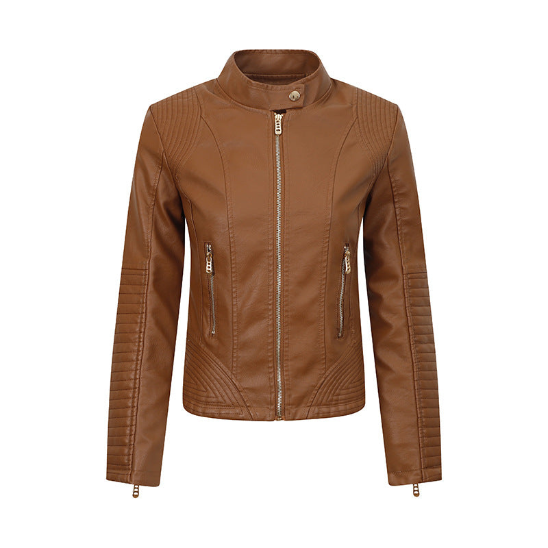 Veste en cuir best-seller mode pour femmes